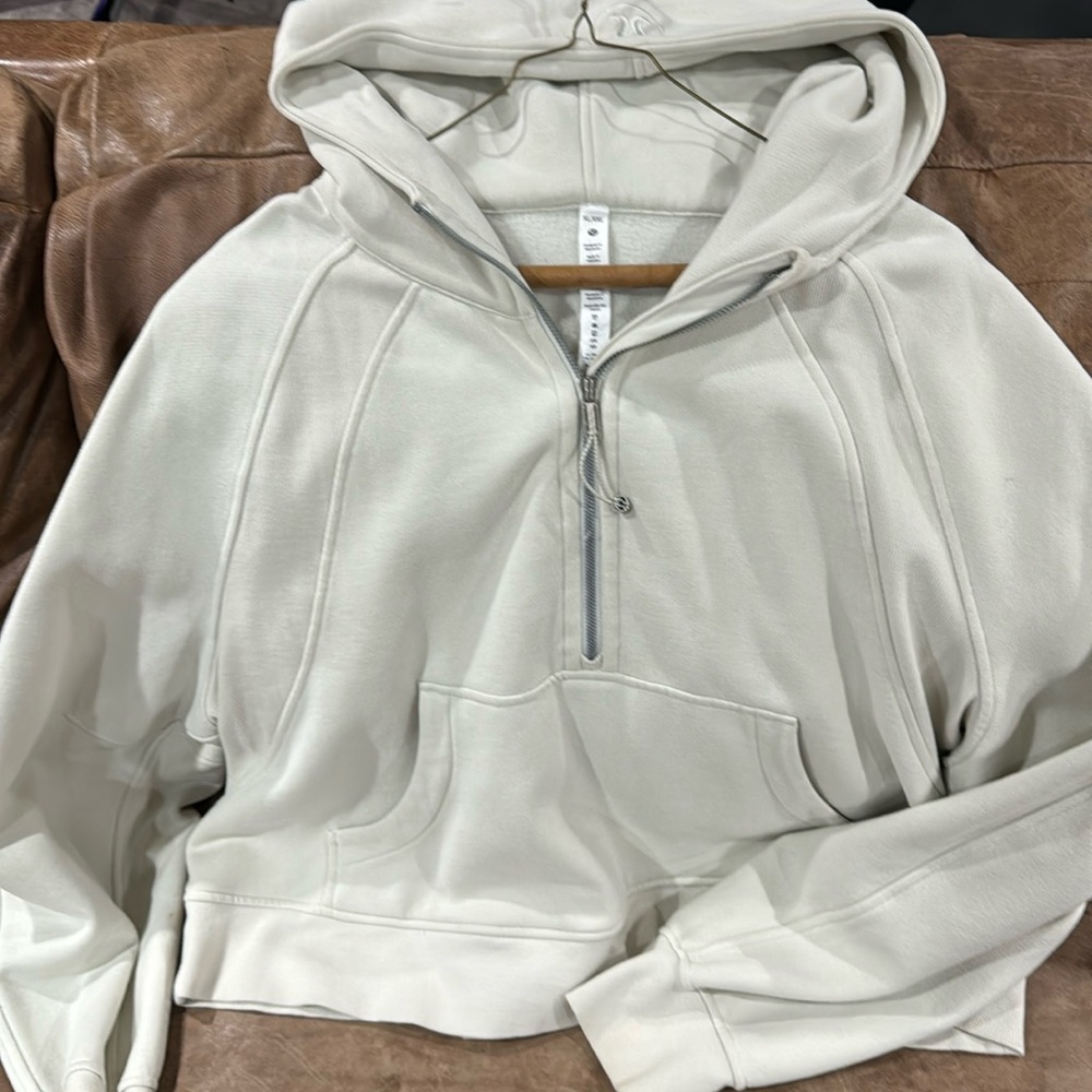 Lululemon Scuba 1/2 zip hoodie.